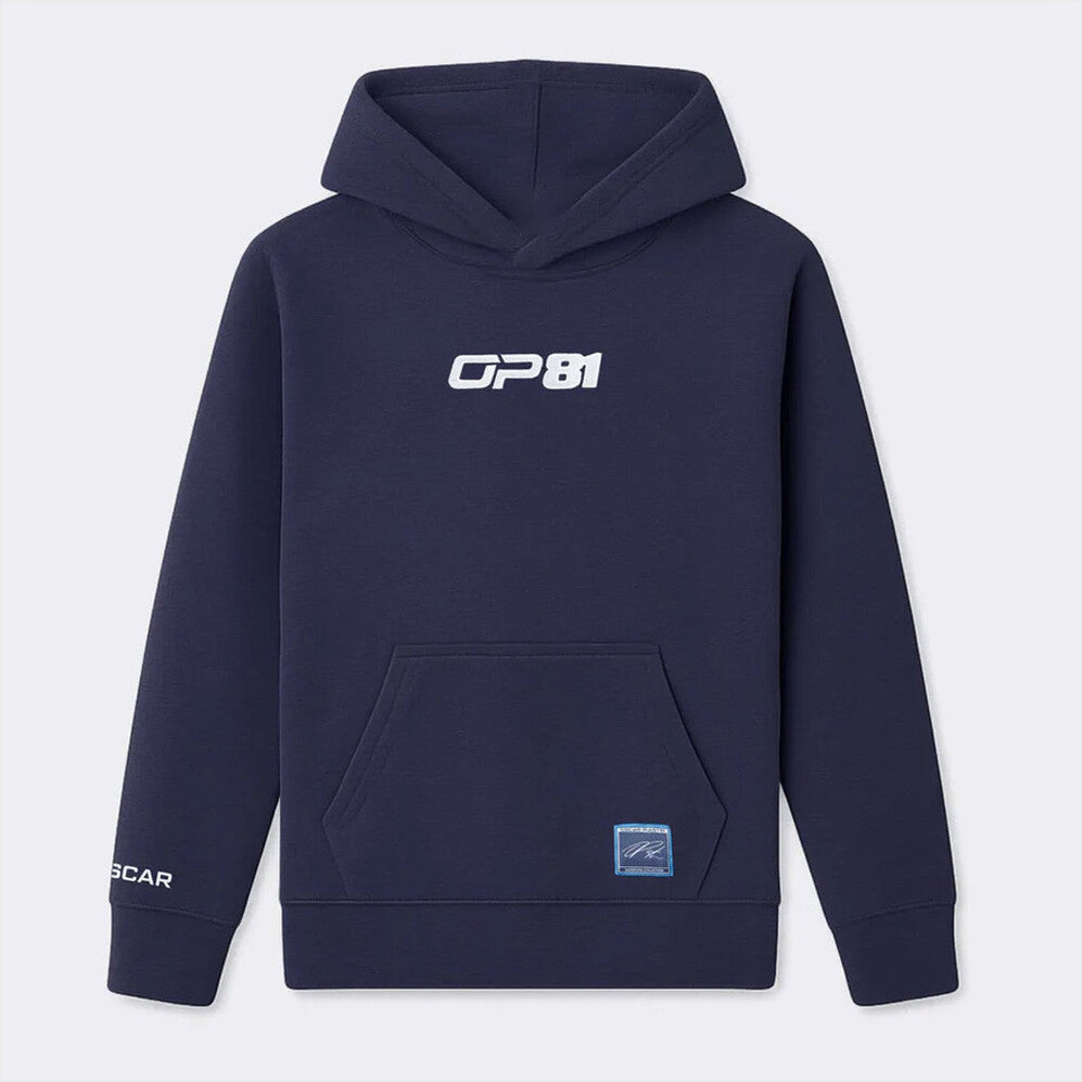 Signature Hoodie Oscar Piastri Merch Navy Best Birthday Gifts For Besties Christmas Presents
