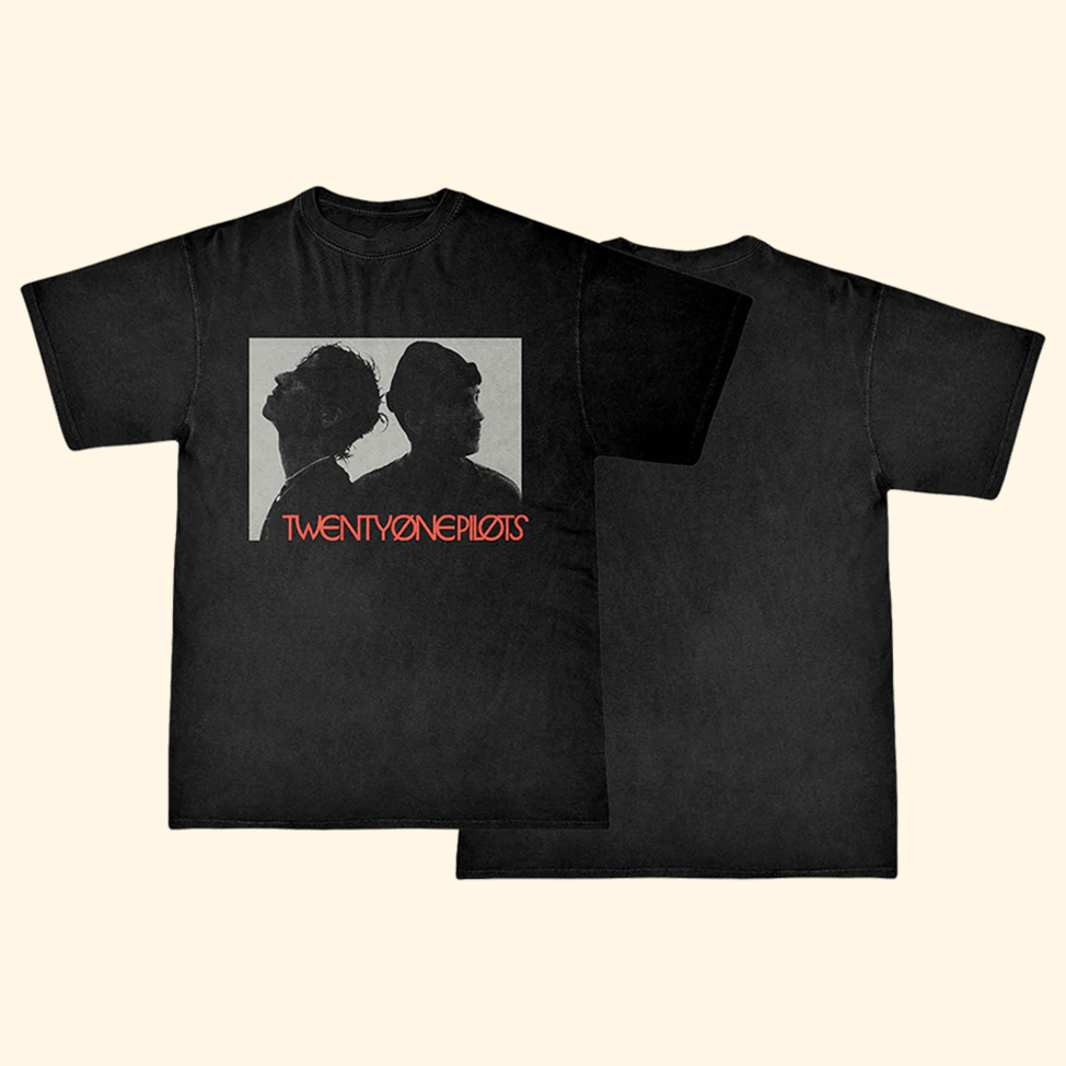 Silhouette Portraits T-Shirt Twenty One Pilots Merch Unique Father's Day Birthday Gifts