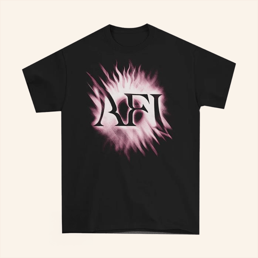 Silver Bleeds The Black Sun Pink Logo T-Shirt A Fire Inside Merch Birthday Gifts For Him