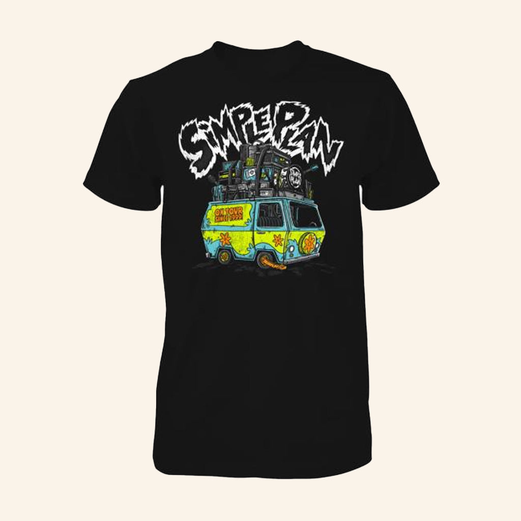 Simple Plan Merch Band In Van Tour T-Shirt Gifts For Fans
