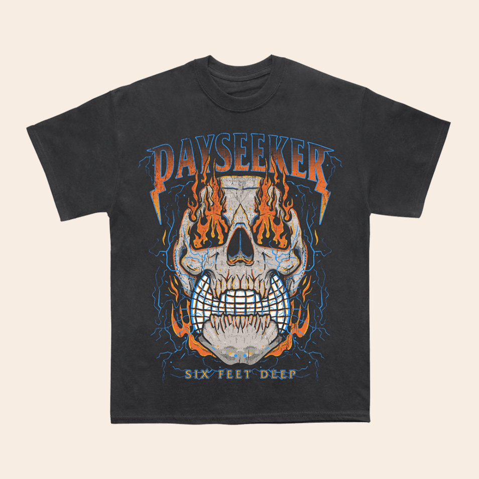 Six Feet Deep T-Shirt Dayseeker Merch Dad Gifts For Father's Day 2025 Father's Day Gifts For Him