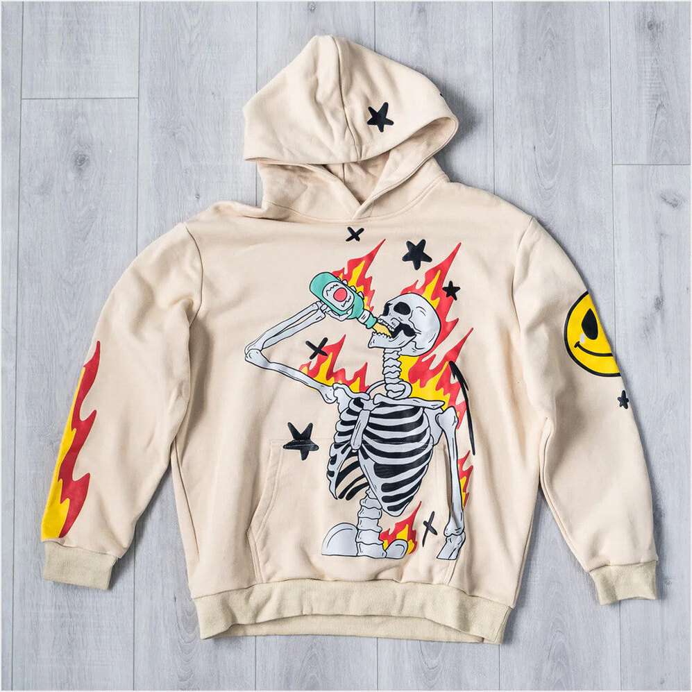 Skeleton Everything's Good Hoodie Cold Ones Merch Birthday Gifts For Friends Best Friend Gifts