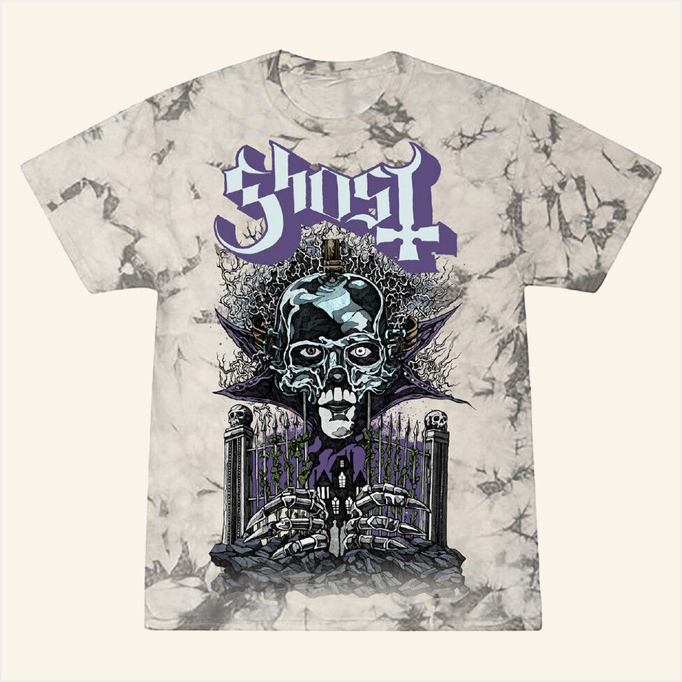 Skeletour 2025 Ghost At The Gates T-Shirt Ghost Merch Birthday Gifts For Dad BFF Gifts