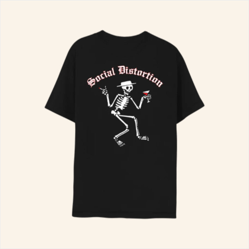 Skelly Men's T-Shirt Social Distortion Merch Birthday Gifts For Dad BFF Gifts