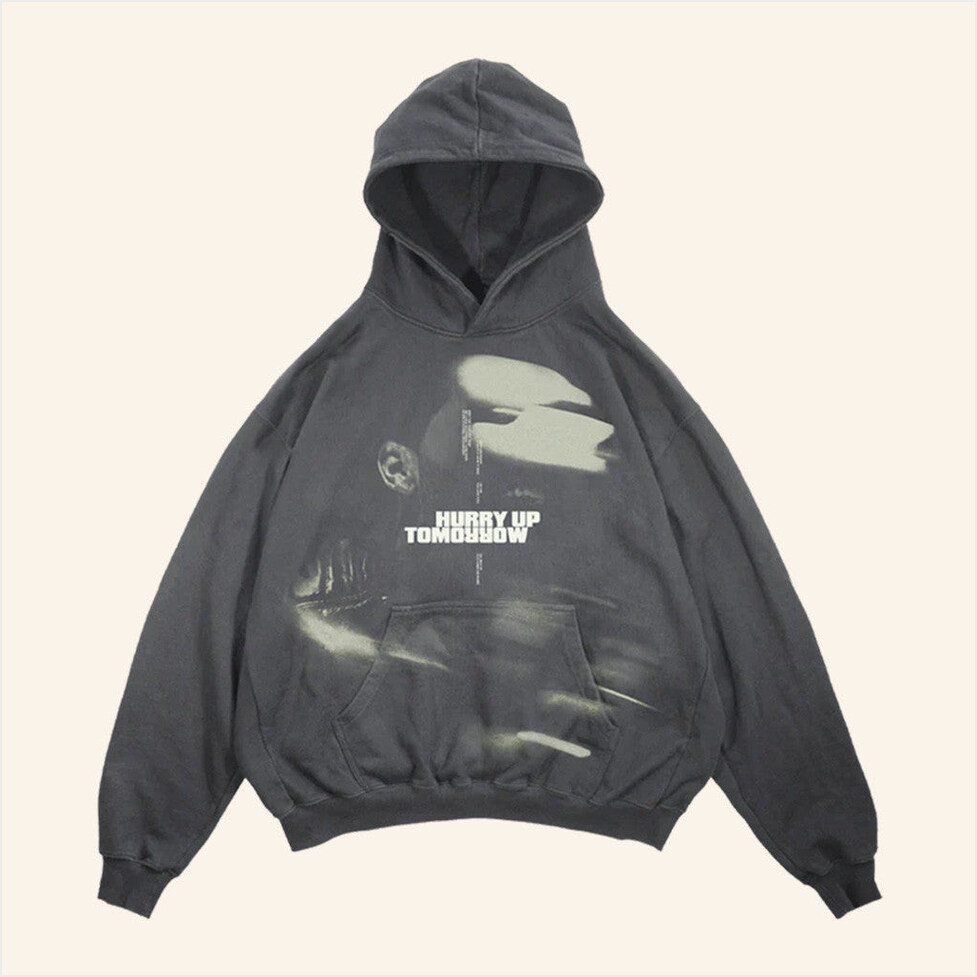 Skin And Bones Hoodie The Weeknd Concert Merch Hurry Up Tomorrow Tour Merchandise 2025 Apparel
