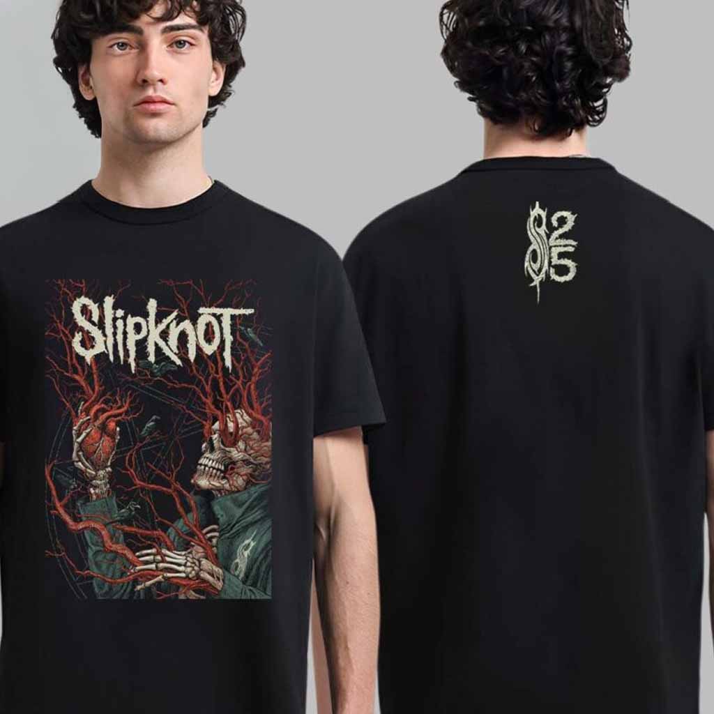 Slipknot Leeds UK 2024 Tour Merch Tee At First Direct Arena On December 14 2024 T-Shirt Slipknot Merch Gifts For Fans