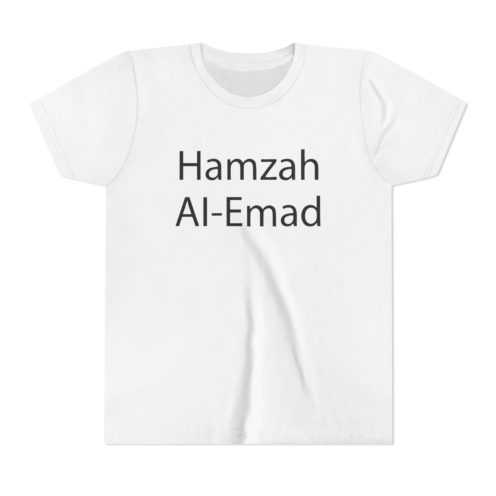 Slushy Noobz Hamzah Ai-emad Youth Short Sleeve Tee Trendy Merch Gift For Her