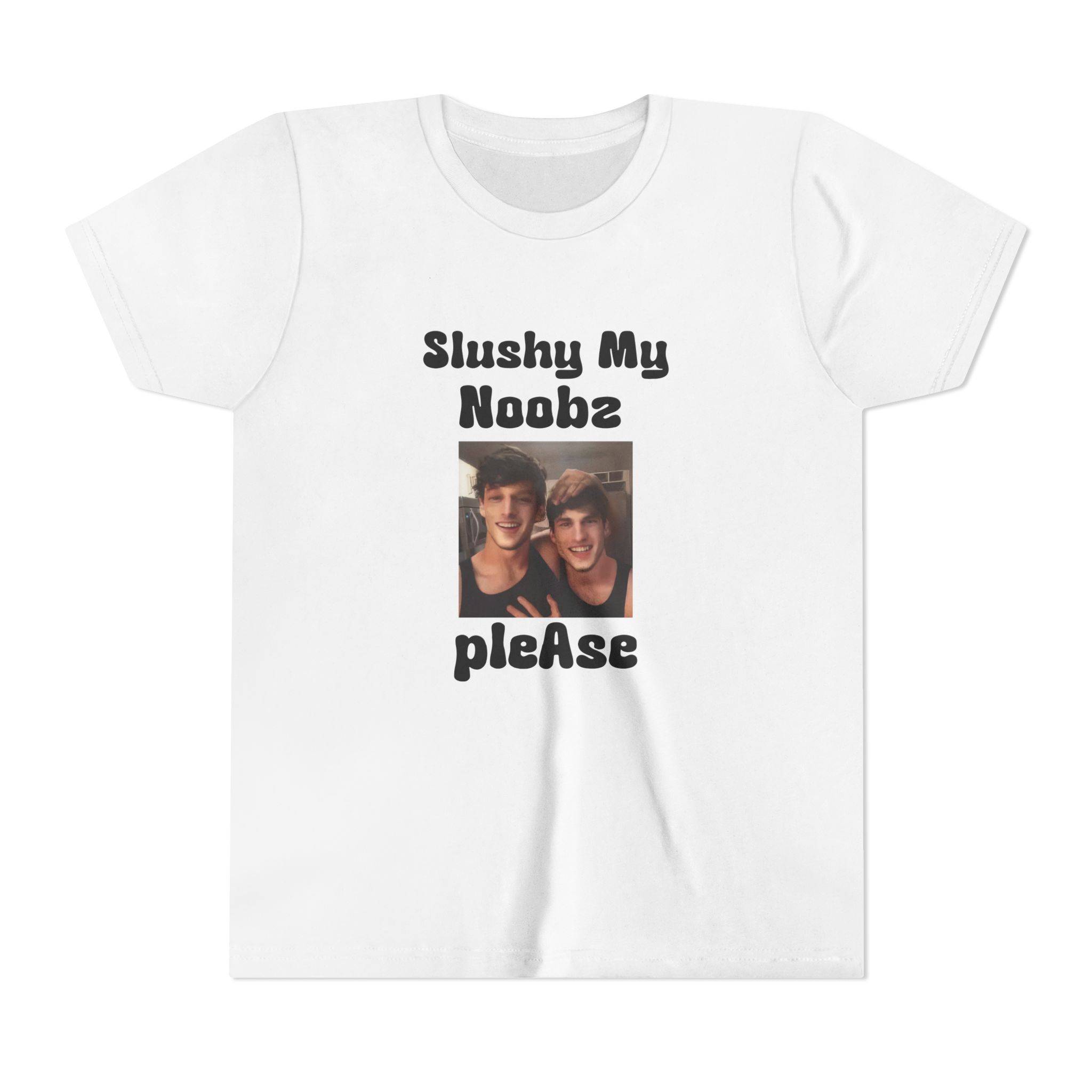 Slushy Noobz Martin And Hamzah Comedy Youth Short Sleeve Tee Special Merch Gift For Best Friends
