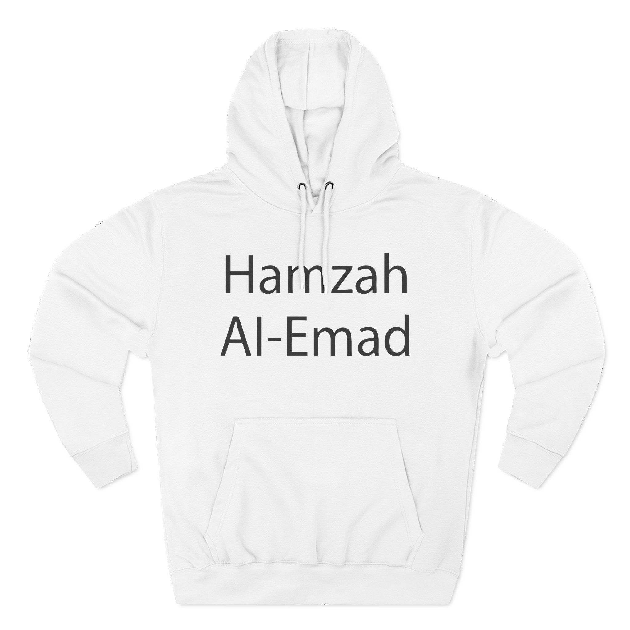 Slushy Noobz Merch Hamzah Al-emad White Hoodie Gifts For BFF