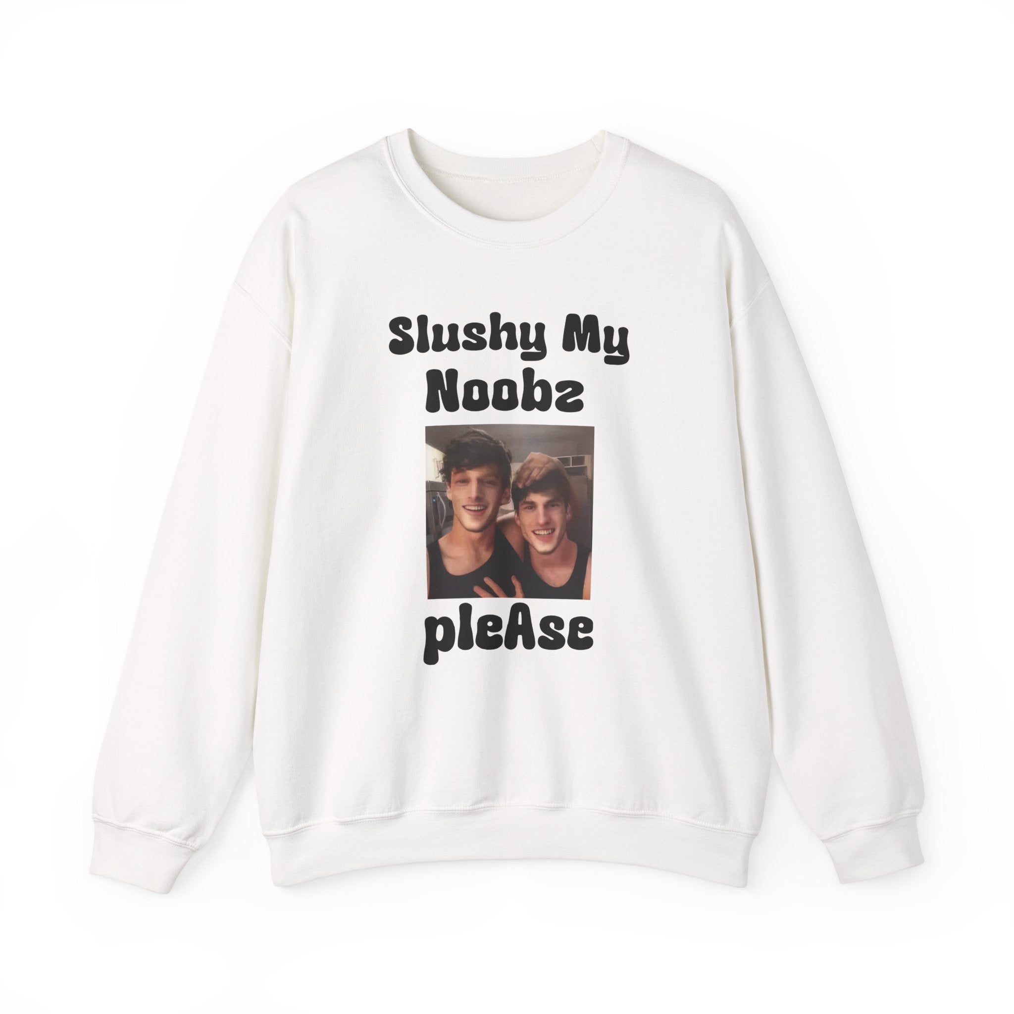 Slushy Noobz merch Martin and Hamzah Comedy Unisex Heavy Blend Crewneck Sweatshirt Gifts For Best Friend
