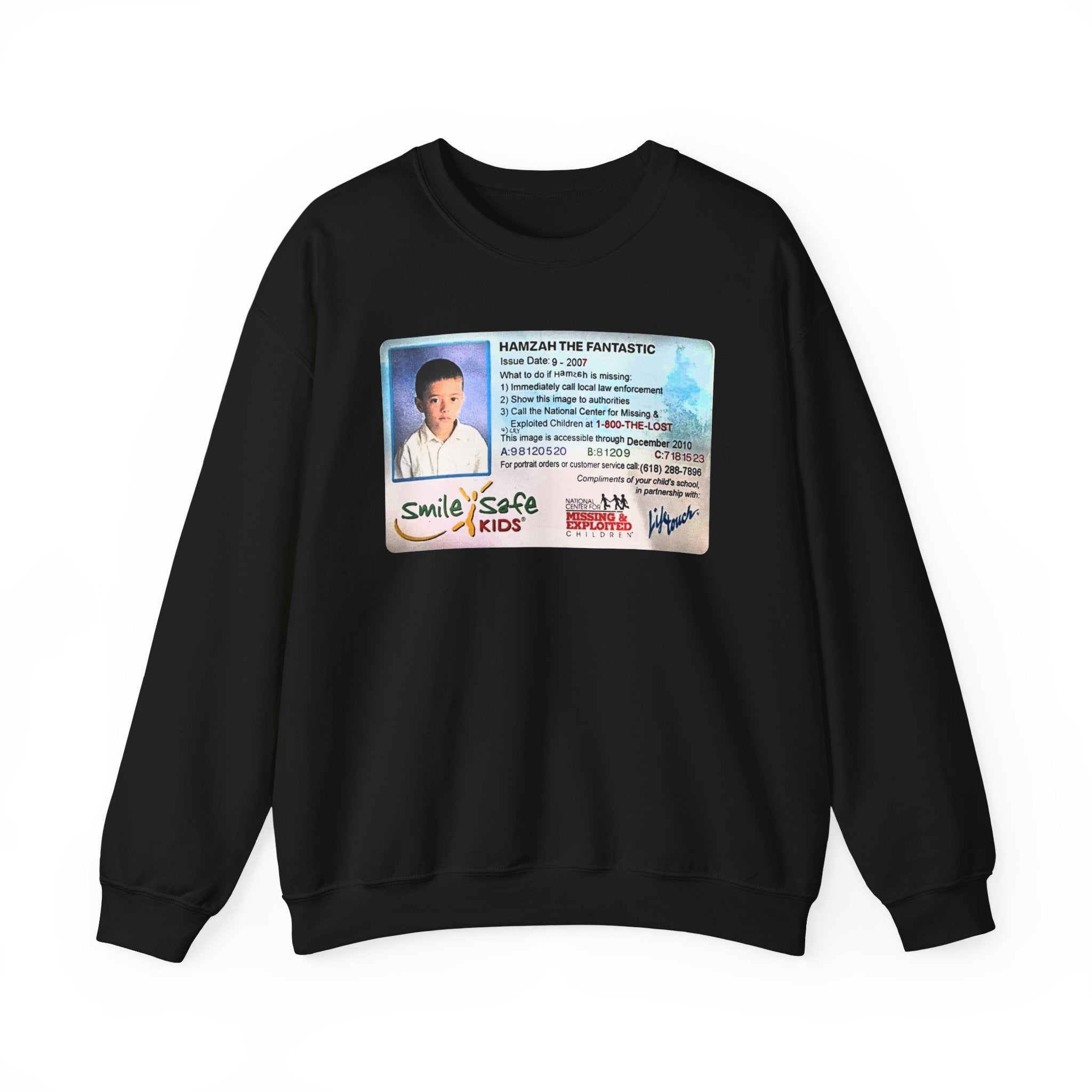 Slushy Noobz merch Smile Safe Kids Unisex Heavy Blend Crewneck Sweatshirt Gifts For BFF