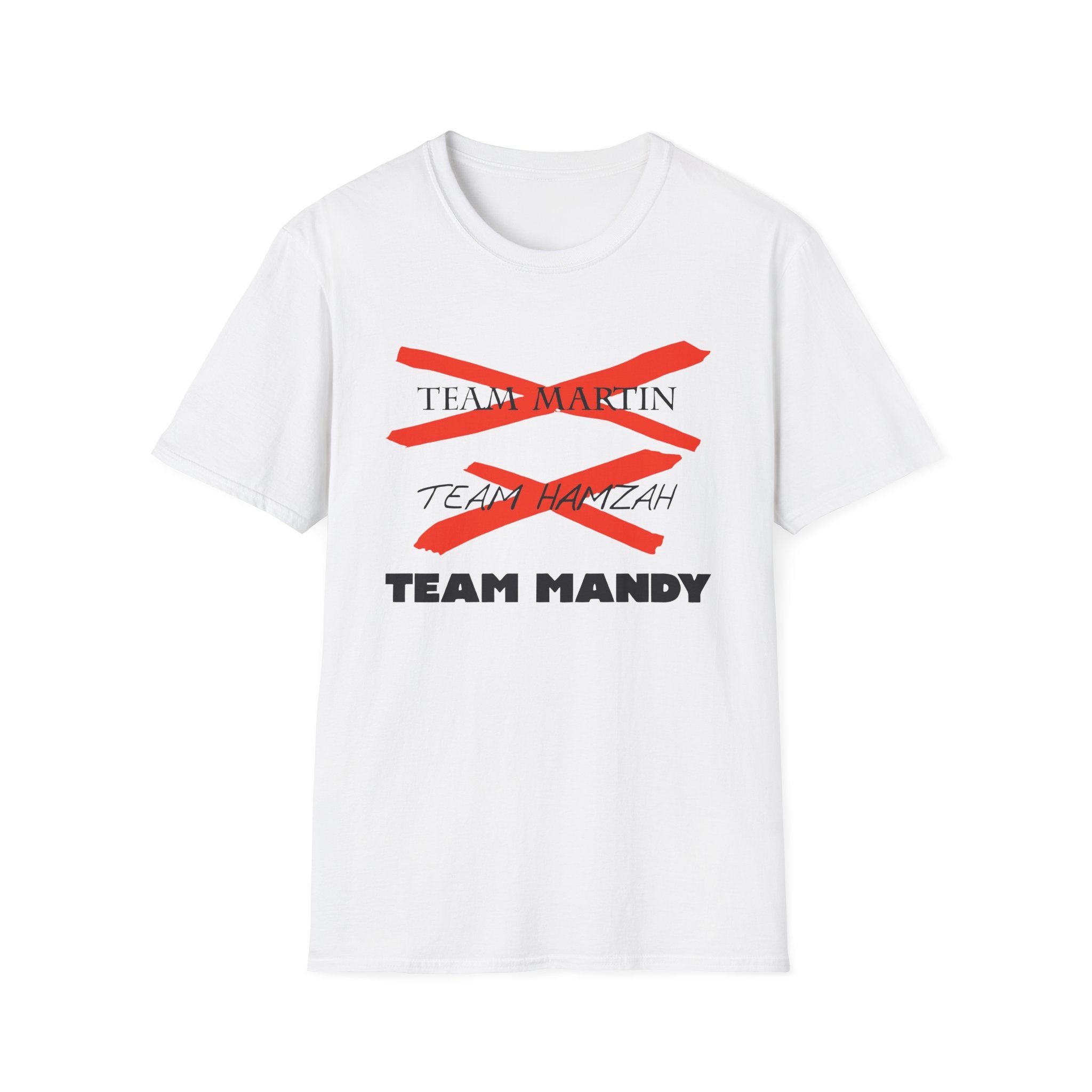 Slushy Noobz merch Team Mandy Unisex Softstyle T-shirt Gifts For Girlfriend