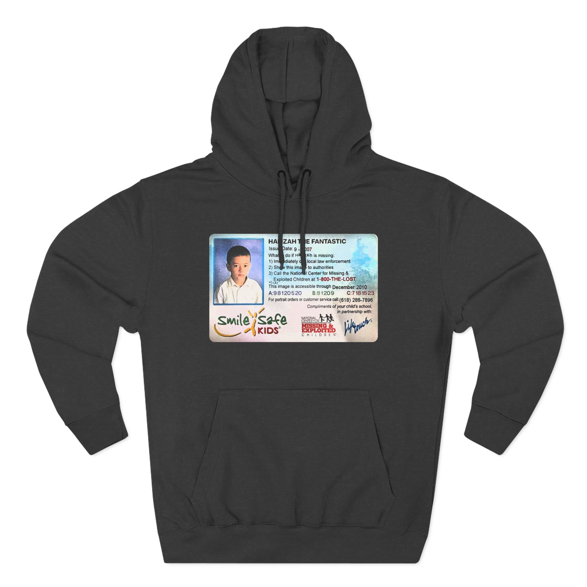 Slushy Noobz Smile Safe Kids Three-panel Fleece Hoodie Trendy Merch Gift For Him