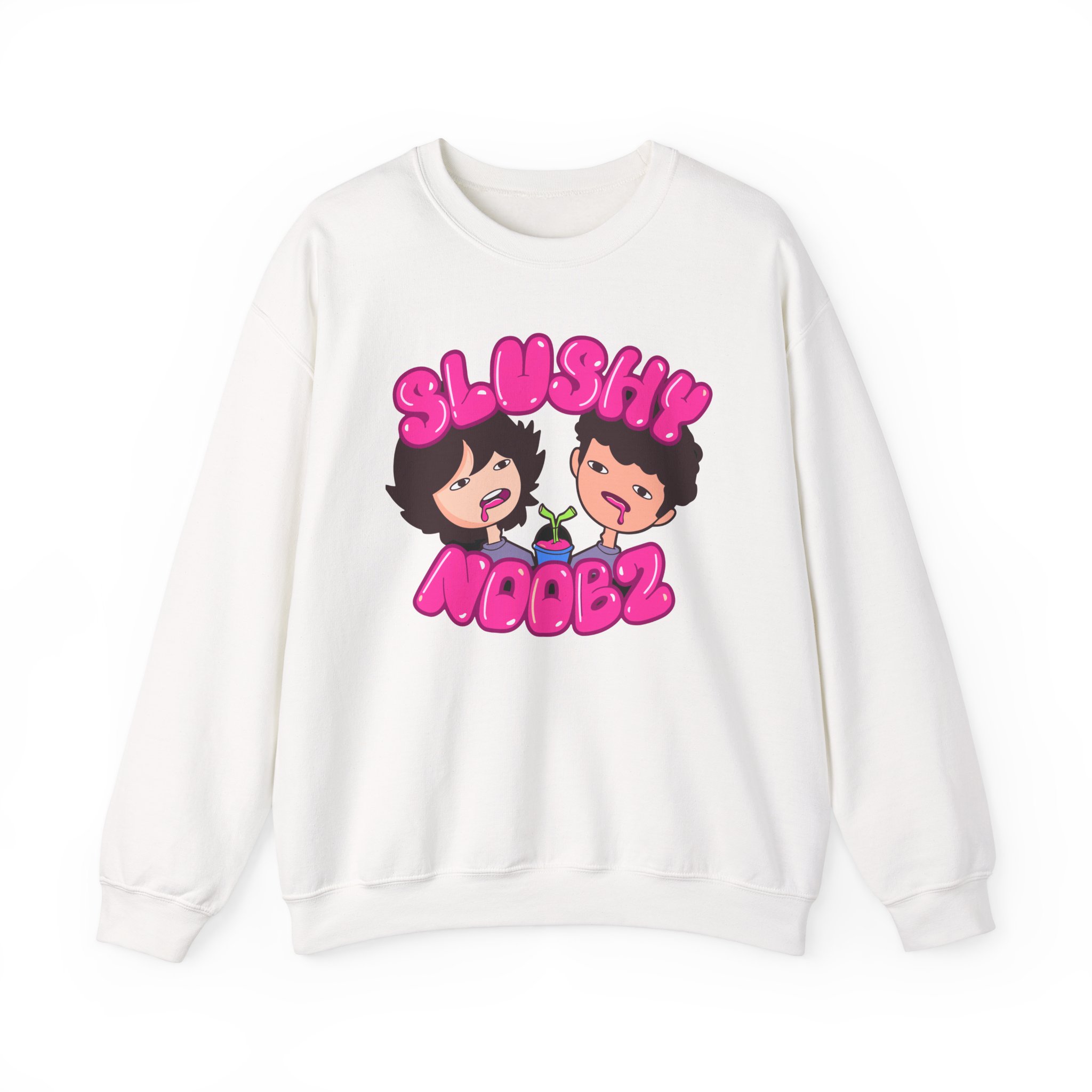 Slushy Noobz Team Mandy Heavy Blend Crewneck Sweatshirt Top Merchandise Gift For Him Her