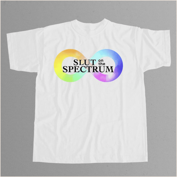 Slut On The Spectrum Shirt Birthday Gifts For Husband BFF Gifts Christmas Presents