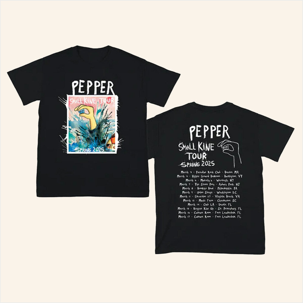 Small Kine Spring Tour T-Shirt Pepperlive Merch Gift Ideas For Boyfriend Gifts For Besties