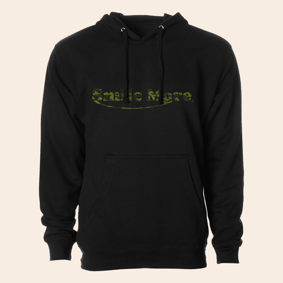 Smile More Hoodie Smile More Merch Father's Day Birthday Gifts For Husband Gifts For Dad