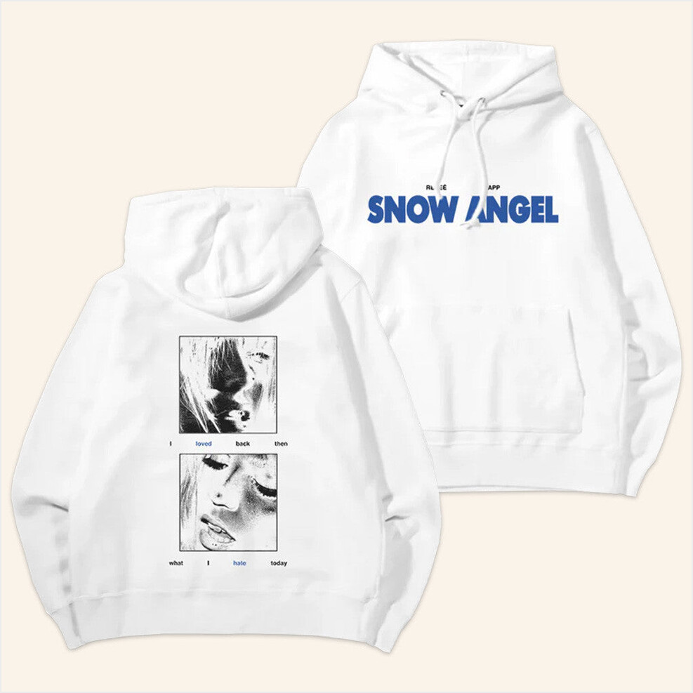Snow Angel Hoodie Renee Rapp Merch Birthday Gifts For Fans Gifts For Besties Christmas Presents