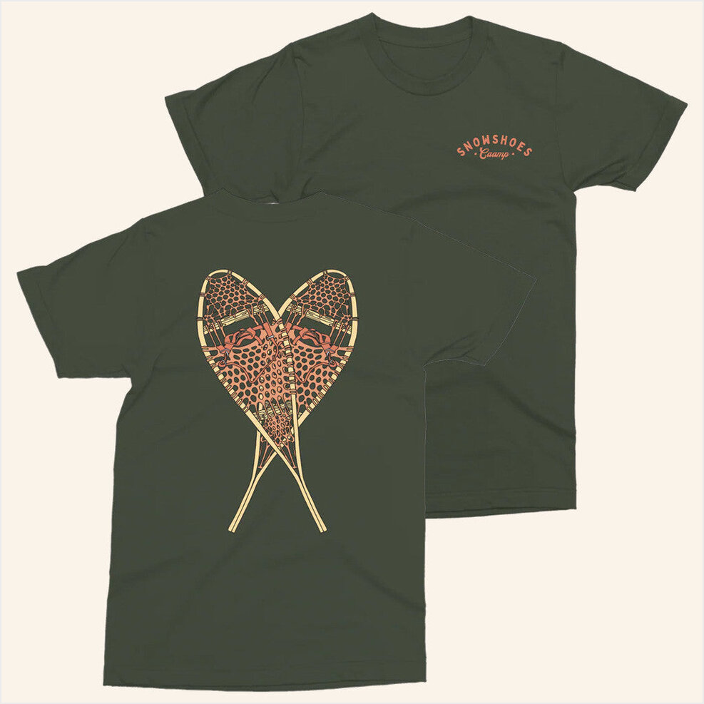 Snowshoe T-Shirt Caamp Merch Birthday Gifts For Dad Gifts For Friends Christmas Presents