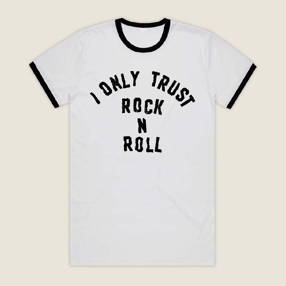 Sound Merch The Living End I Only Trust Rock N Roll T-Shirt Gifts For Fans Gifts For Him