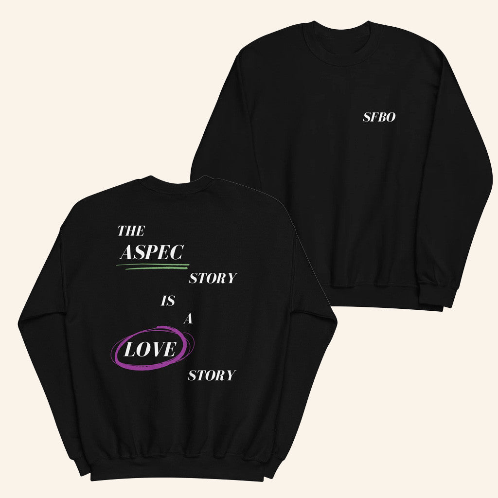 Sounds Fake Pod Merch The Aspec Story Sweatshirt Gifts For Him