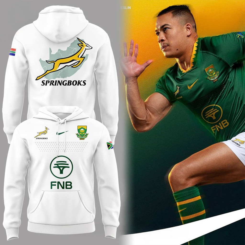 South Africa Springboks 2025 New National Team Special Hoodie Springboks Merch Gifts For Fans