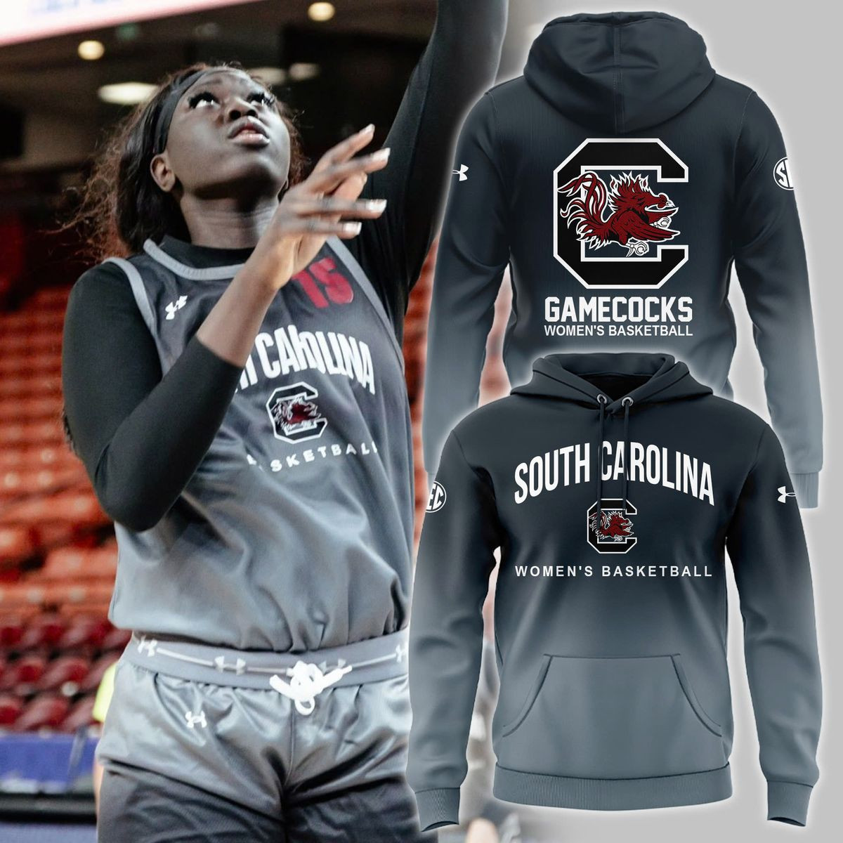 South Carolina Women's Basketball Hoodie Gifts For Girlfriend