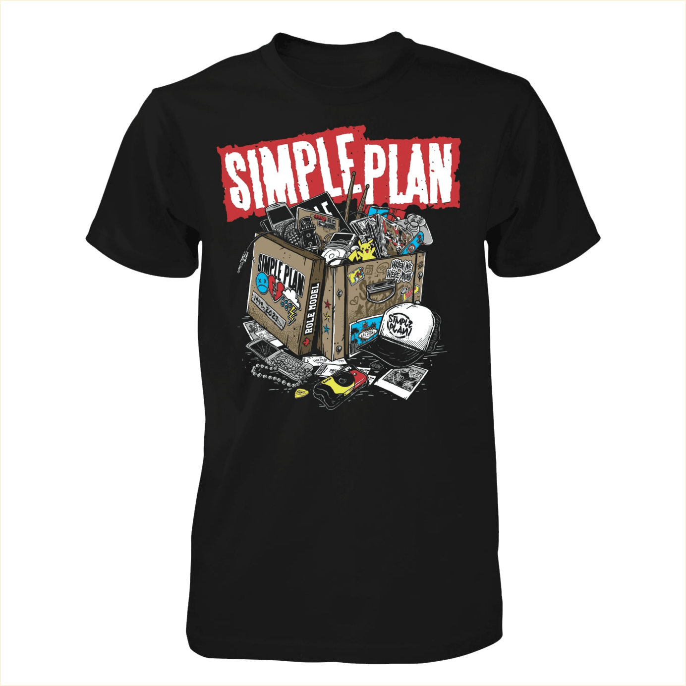 Souvenir T-shirt Simple Plan Merch BFF Birthday Gifts Christmas Presents