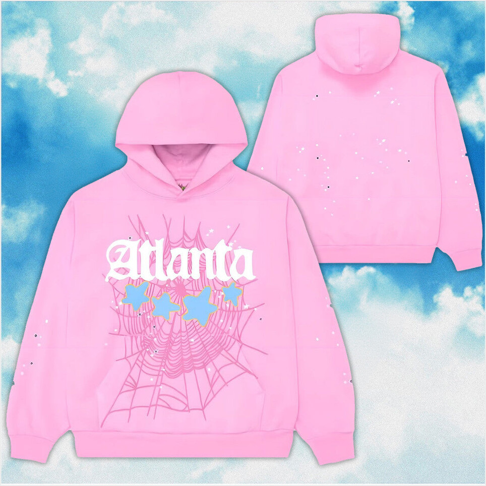 Sp5der Web Hoodie Pink Spider Web Hoodie Spider Merch Birthday Gifts For Sister Gifts For BFF