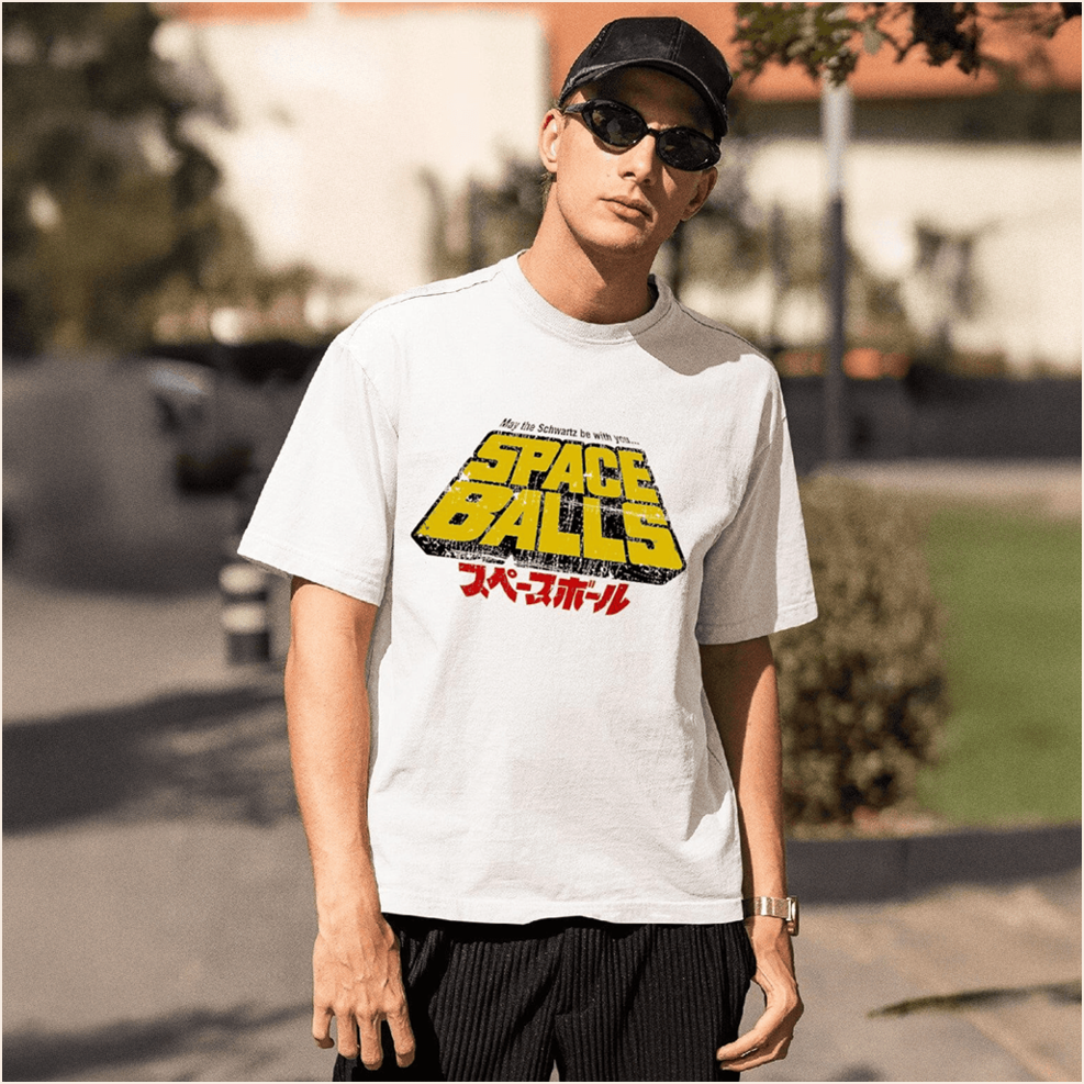 Spaceballs T Shirt Fun Gift Idea for Son Sci Fi Movie Merch for Kids Birthday Gift Ideas