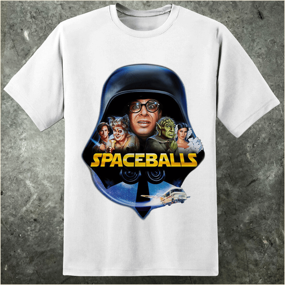 Spaceballs T Shirt Funny Birthday Gifts For Friends Great Retro Movie Merch Idea BFF Gifts