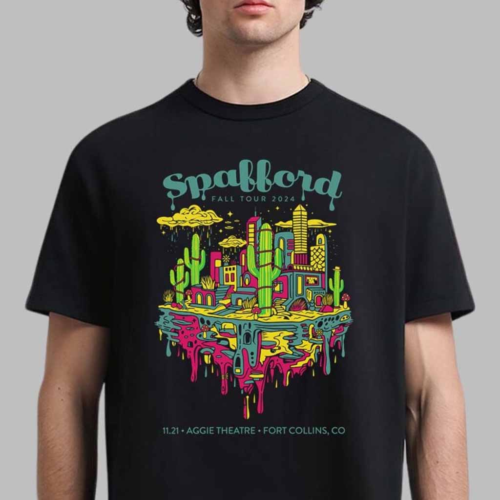Spafford Three Nights Of Colorado Fall Tour 2024 Poster For Fort Collins At Aggie Theatre On November 21 2024 T-Shirt Gifts For Brother
