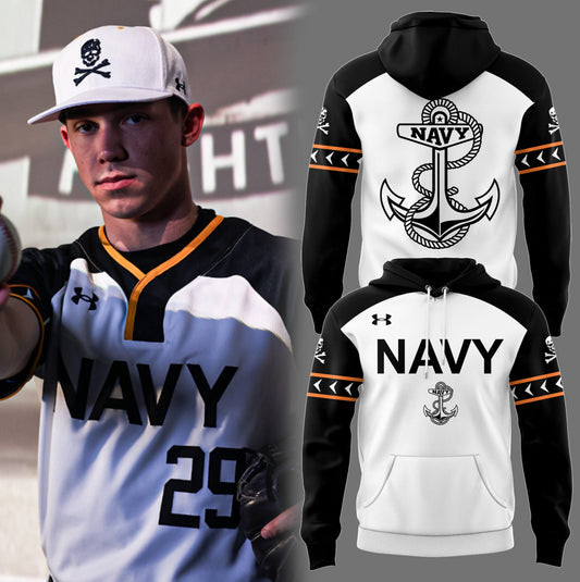 Special 2025 Jolly Rogers Navy Midshipmen Baseball Hoodie Unique Gifts For Football Lovers