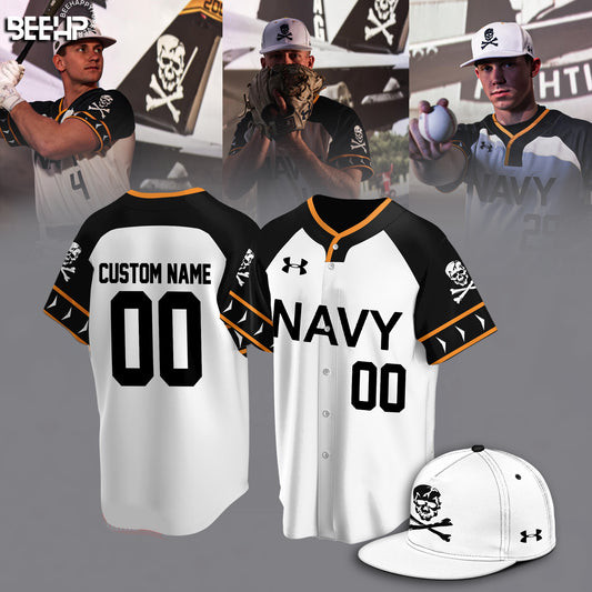 Special 2025 Jolly Rogers Navy Midshipmen Baseball Jersey Gift Ideas For Football Lovers