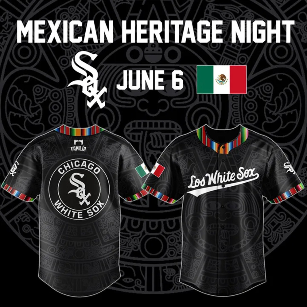Special New Chicago White Sox Mexican Heritage Night Jersey Best Gifts For Baseball Fans