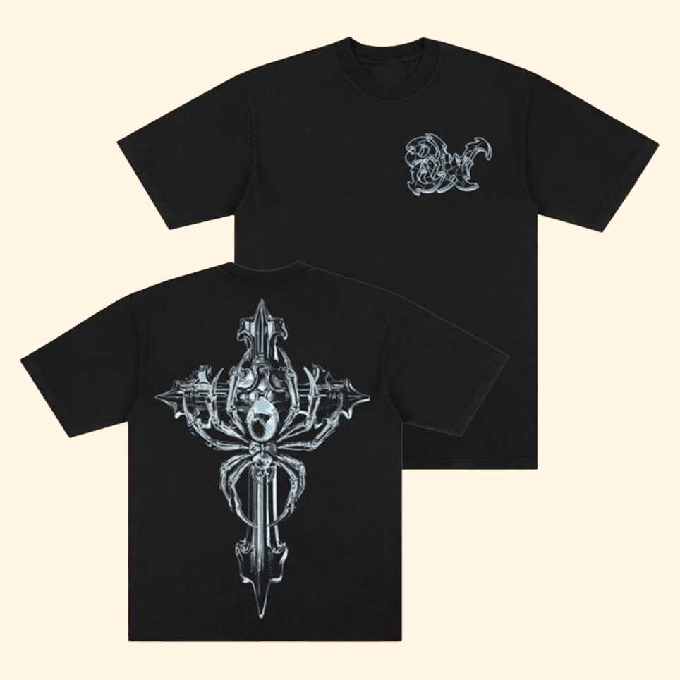 Spider Cross T-Shirt 8thwndr Merch Birthday Gifts For Father's Day From Son Gifts For Besties