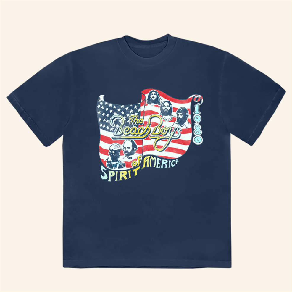 Spirit Of America T-Shirt The Beach Boys Merch Birthday Gifts For Fans Best Friend Gifts