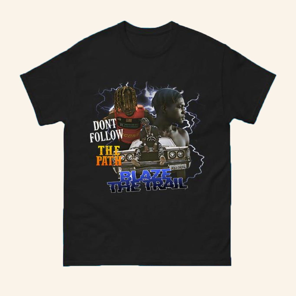 Spoofytees Merch Hip Hop Blaze The Trail T-Shirt Gifts For Her