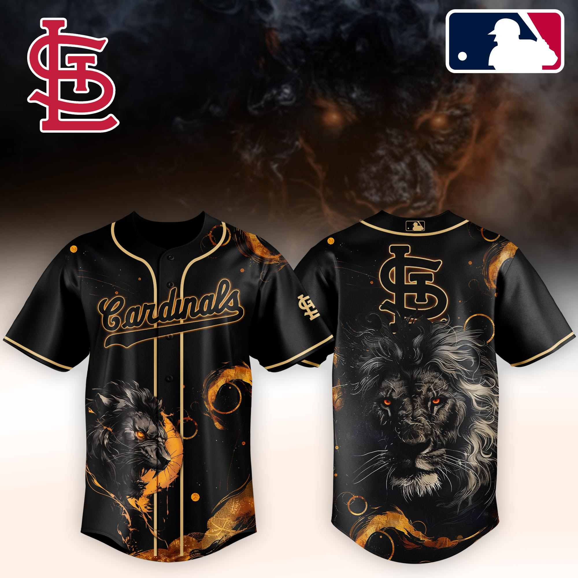 St Louis Cardinals Mlb X Lion Baseball Jersey For Fans
