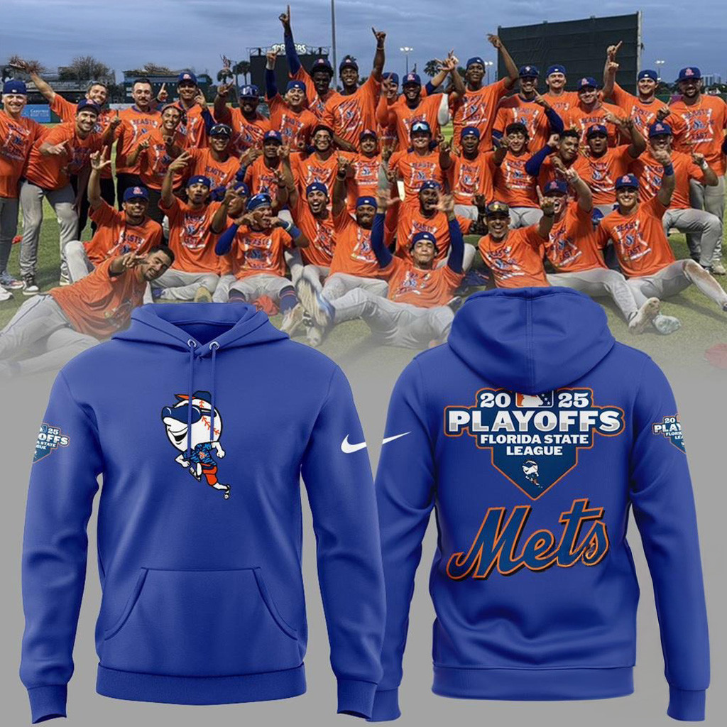 St Lucie Mets 2025 Playoffs Florida State League Hoodie St Lucie Mets Merch Dad Gifts