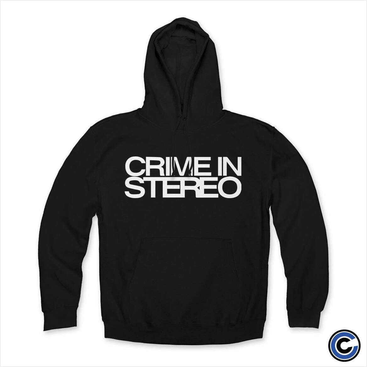 Stacked Logo Hoodie Crime In Stereo Merch Crime In Stereo Hoodie Birthday Gifts For BFF