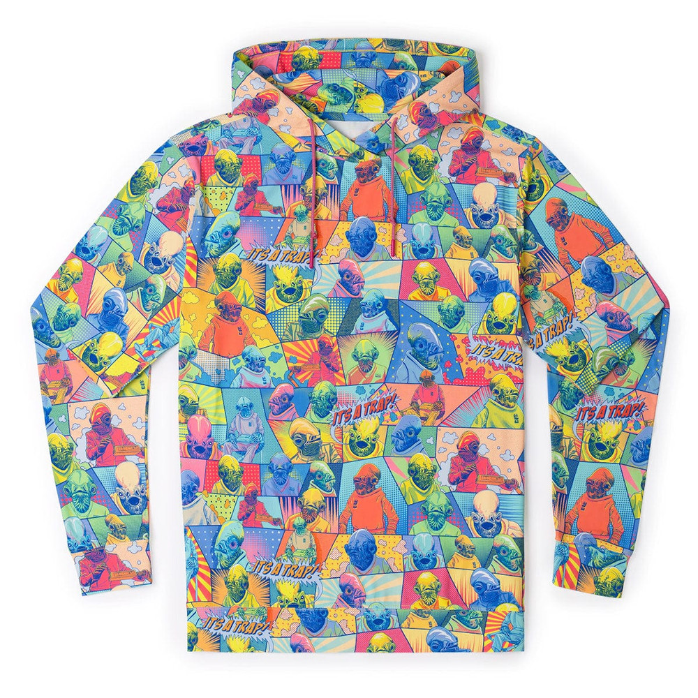 Star Wars IT'S A TRAP Hoodie Special Step Dad Gifts