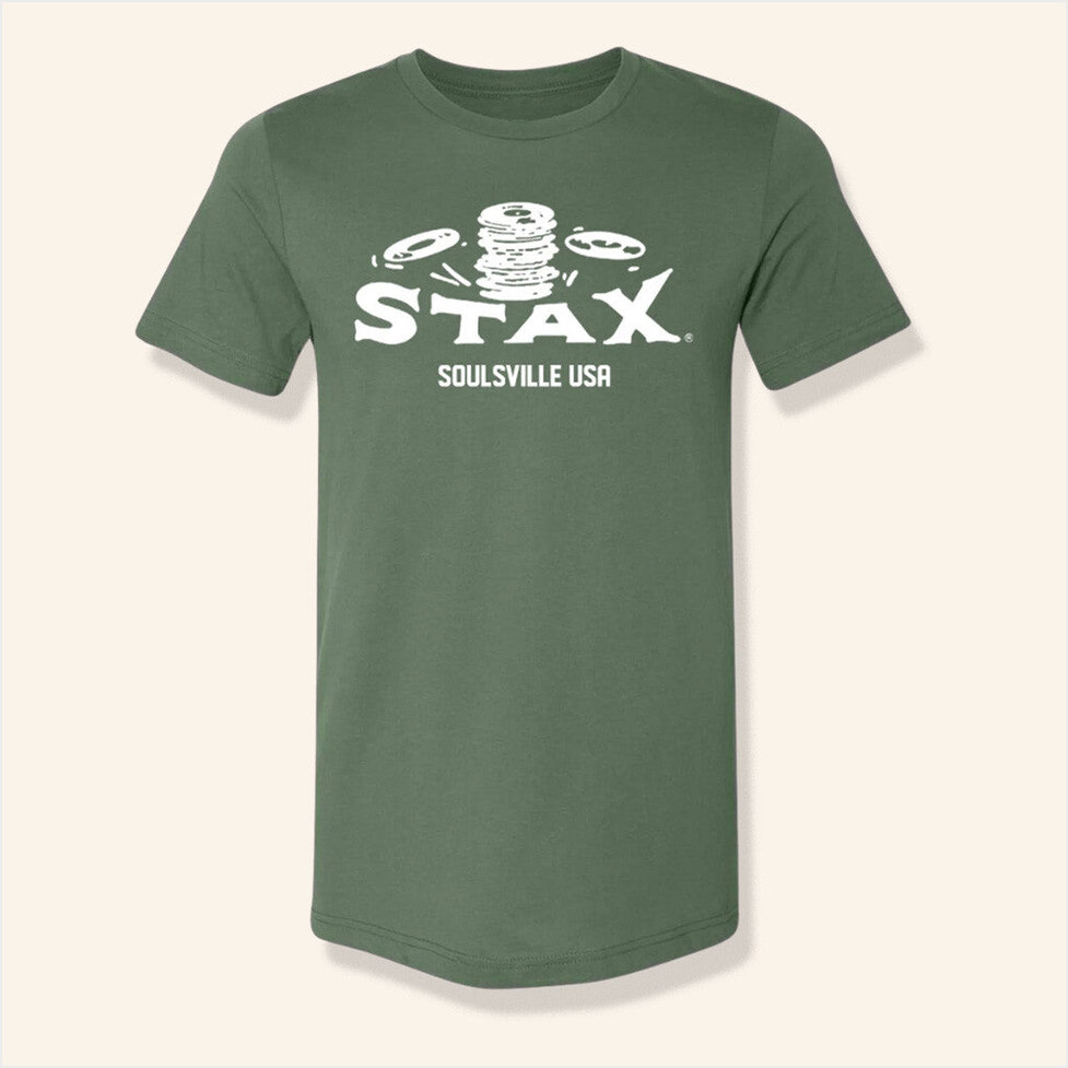 Stax Records Stax Falling Records Logo T-Shirt Craft Recordings Merch Dudes Birthday Gifts