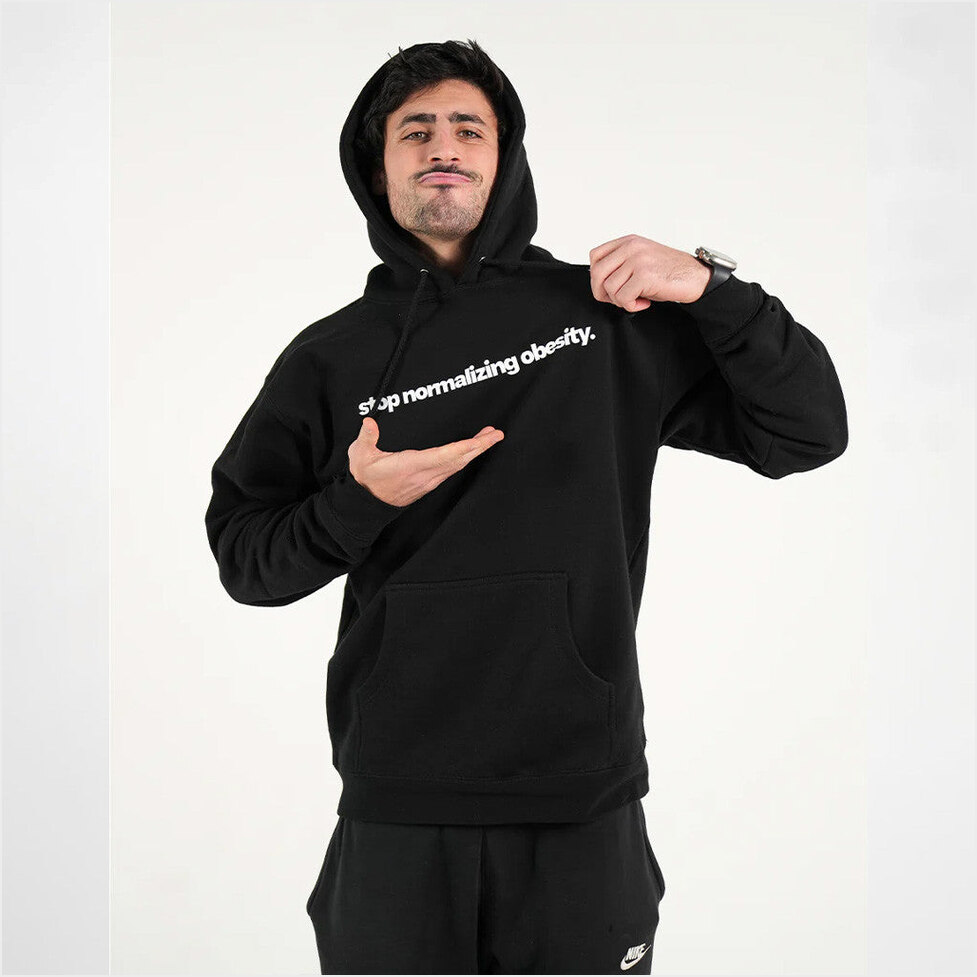 Stop Normalizing Obesity Hoodie Duke Gomez Merch Best Friend Gift Ideas Birthday Gift Ideas