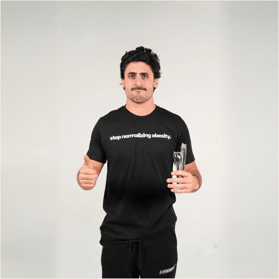 Stop Normalizing Obesity T-Shirt Duke Gomez Merch Birthday Gifts For Father's Day From Son