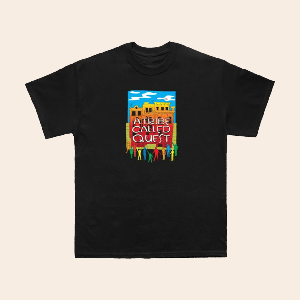 Store ATCQ People's Instinctive Travels Black T-Shirt A Tribe Called Quest Merch Dad Gifts