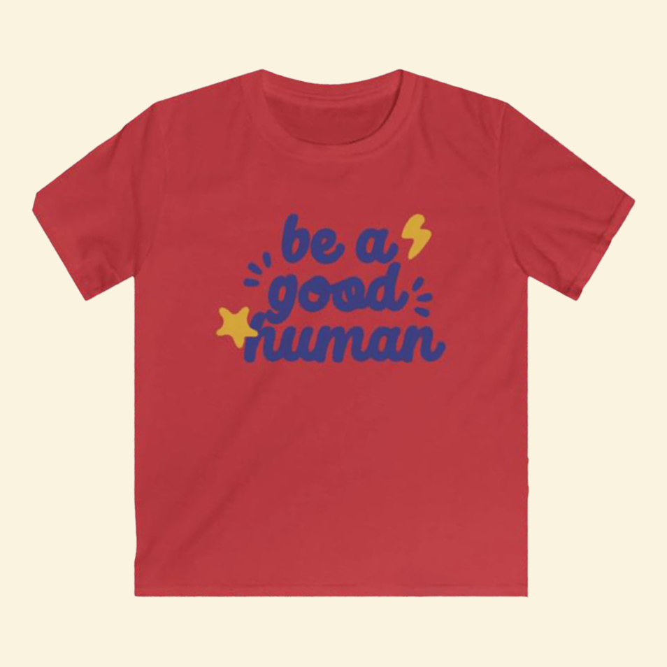 Store Be A Good Human Star T-Shirt 21 Pineapples Merch Father's Day Presents For Husband