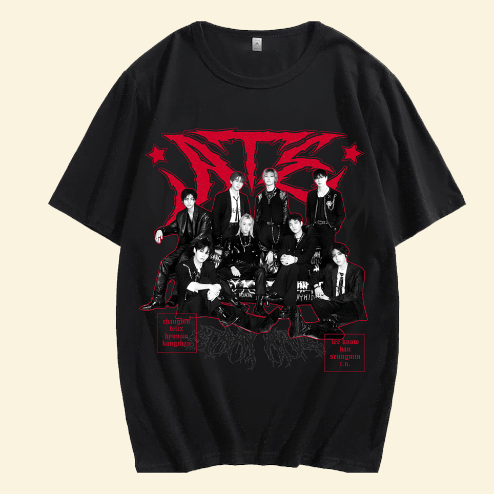 Stray Kids 8 DominATE World Tour T-Shirt Live Nation Stray Kids Merch Online Mother Day Gifts