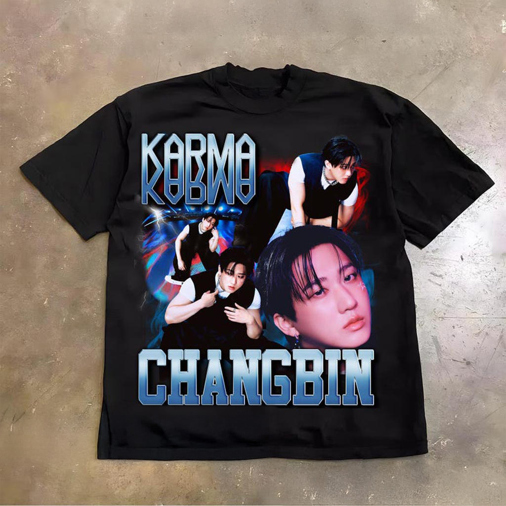 Stray Kids Changbin Karma Shirt - Stray Kids Changbin Shirt- SKZ Karma Album Merch - Cute STAY