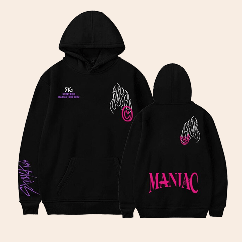 Stray Kids Maniac SKZ World Tour North American Tour Hoodie SKZ Merch Mother's Day Gifts